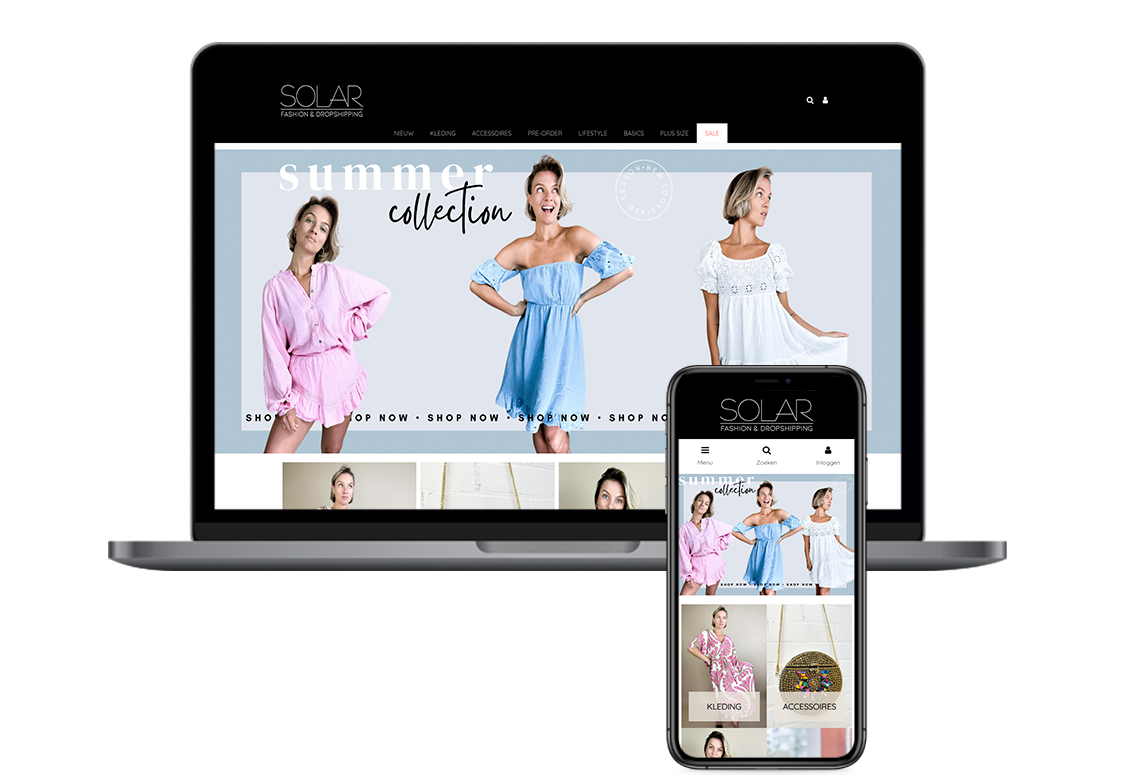 Van B2B fashion groothandel naar showroom en webshop