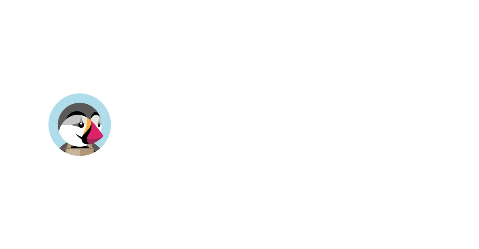 PrestaShop wit logo